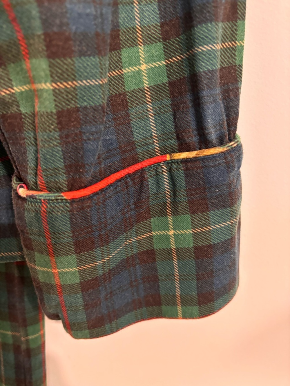 Johnny Was RHODA LONG Plaid Flannel Embroidered PJ SET - Picture 13 of 16